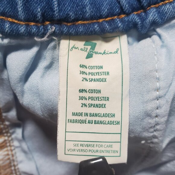 7 for All Mankind Denim Joggers Sz 4T - Picture 5 of 16